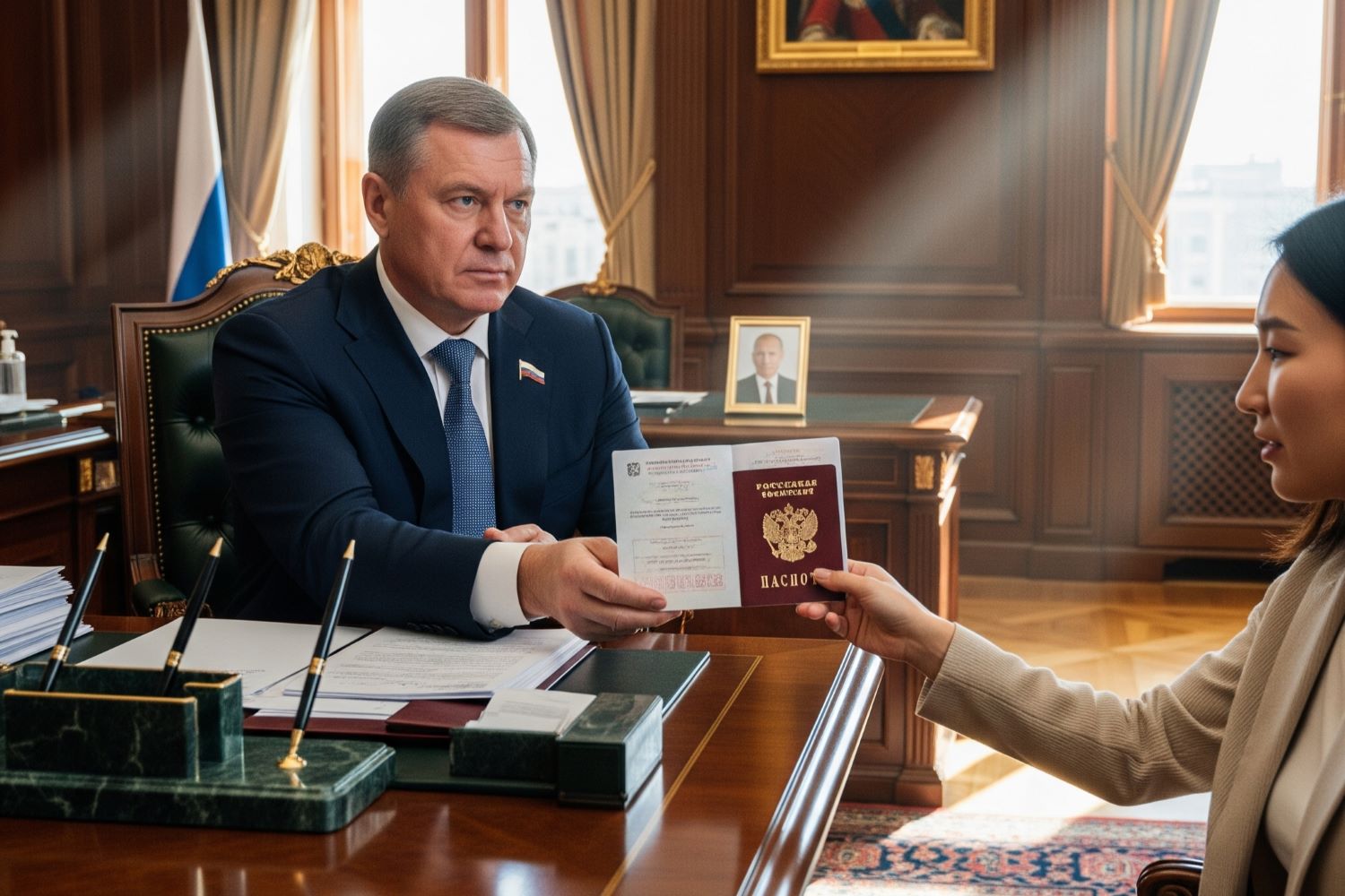 получение российского паспорта