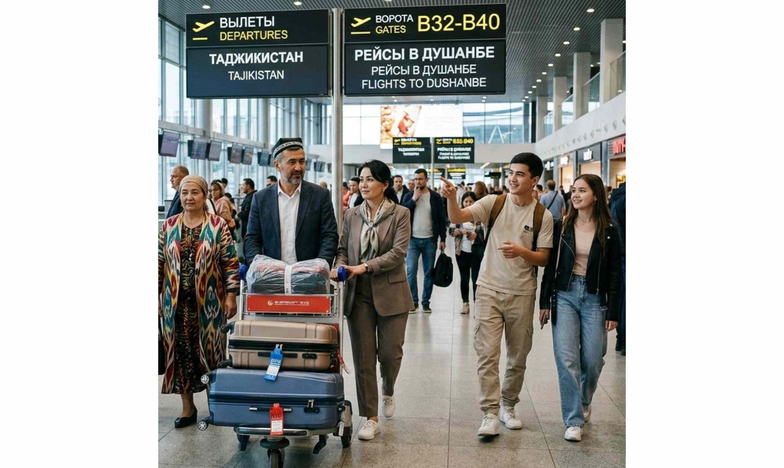 Правила въезда в Россию для граждан Таджикистана